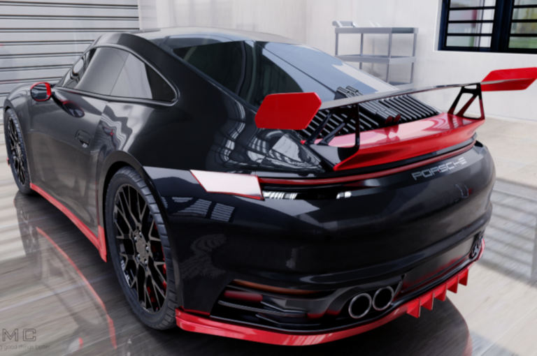 Porsche 911 992 by DMC