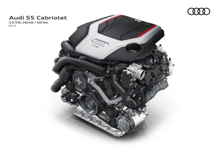 Audi S5 Cabriolet 2020: immagini ufficiali