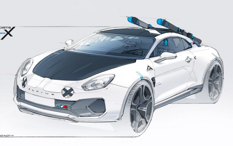 Alpine A110 SportsX: le immagini ufficiali