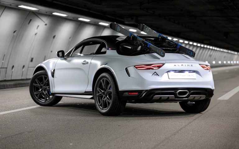 Alpine A110 SportsX: le immagini ufficiali