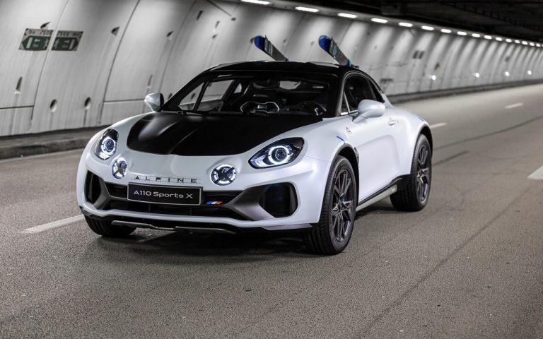 Alpine A110 SportsX: le immagini ufficiali