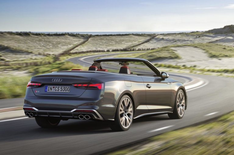 Audi S5 Cabriolet 2020: immagini ufficiali