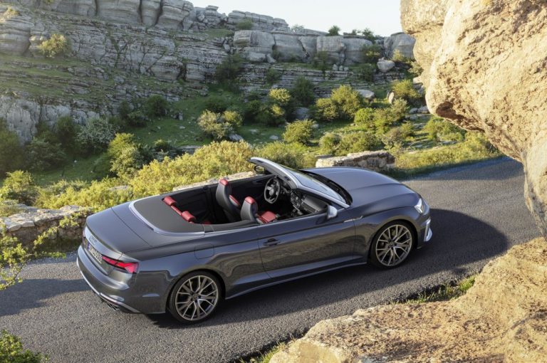 Audi S5 Cabriolet 2020: immagini ufficiali