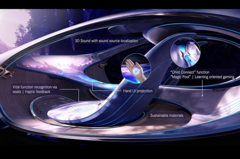 Mercedes Vision Avtr Concept 2020: immagini ufficiali