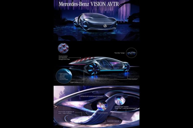 Mercedes Vision Avtr Concept 2020: immagini ufficiali