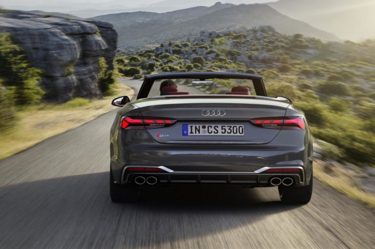 Audi S5 Cabriolet 2020: immagini ufficiali