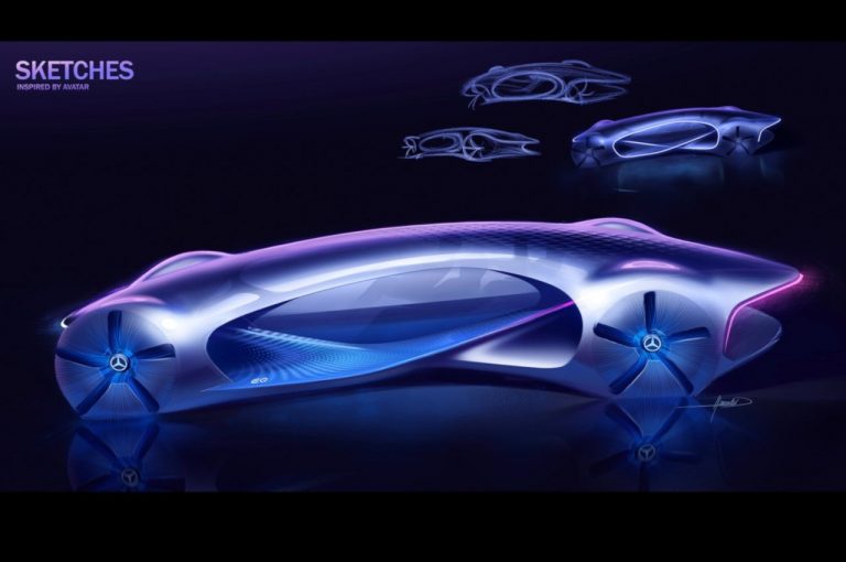 Mercedes Vision Avtr Concept 2020: immagini ufficiali