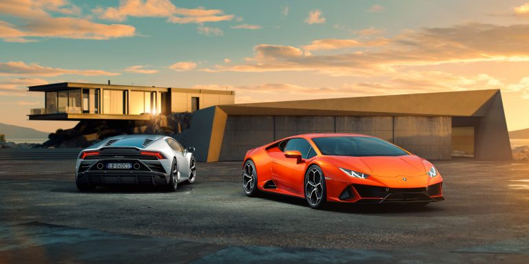 Lamborghini Huracan Evo con Amazon Alexa: immagini ufficiali