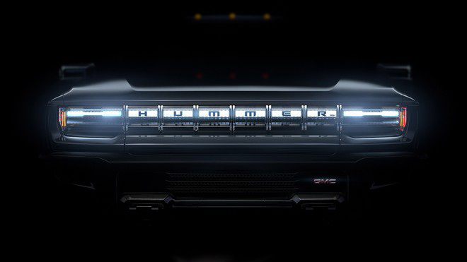 Hummer: le immagini teaser del nuovo pick-up elettrico