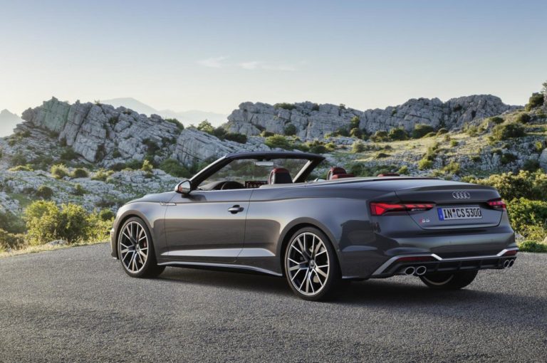 Audi S5 Cabriolet 2020: immagini ufficiali