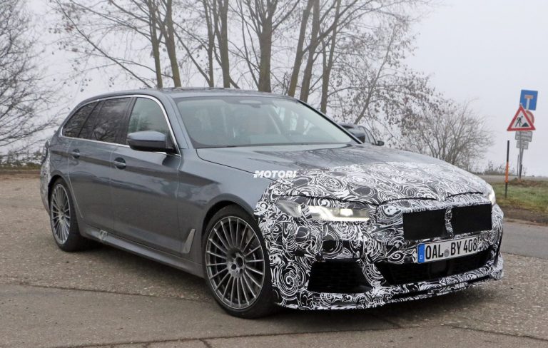 Alpina B5 Touring: le foto spia