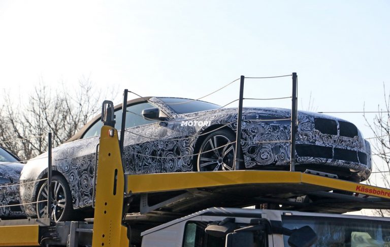 BMW Serie 4 Cabrio: nuove foto spia