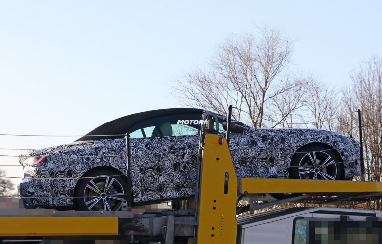 BMW Serie 4 Cabrio: nuove foto spia