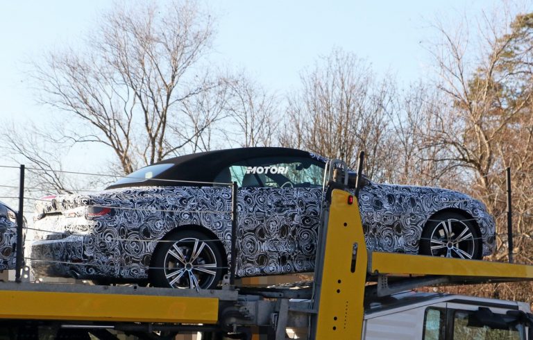 BMW Serie 4 Cabrio: nuove foto spia
