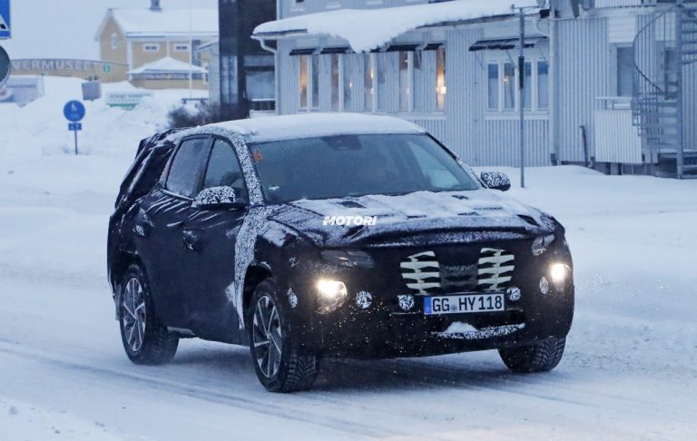 Nuova Hyundai Tucson: le foto spia