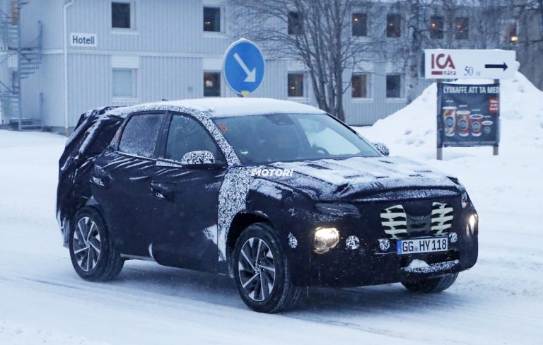 Nuova Hyundai Tucson: le foto spia