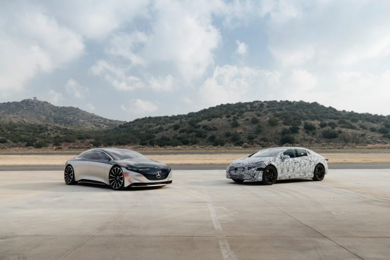 Presentate a Los Angeles le Mercedes-Benz EQS