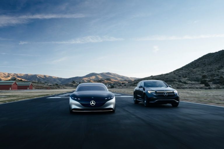 Presentate a Los Angeles le Mercedes-Benz EQS