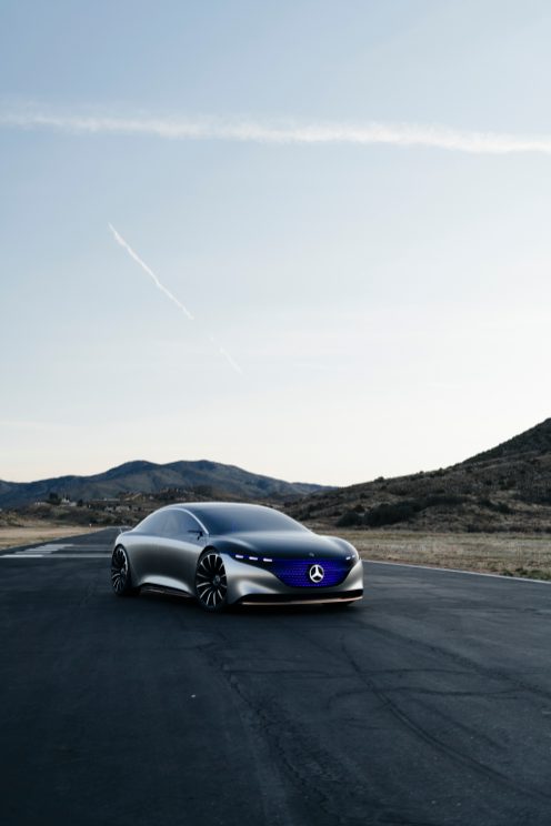 Presentate a Los Angeles le Mercedes-Benz EQS
