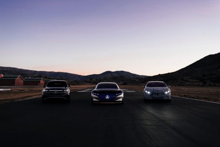 Presentate a Los Angeles le Mercedes-Benz EQS