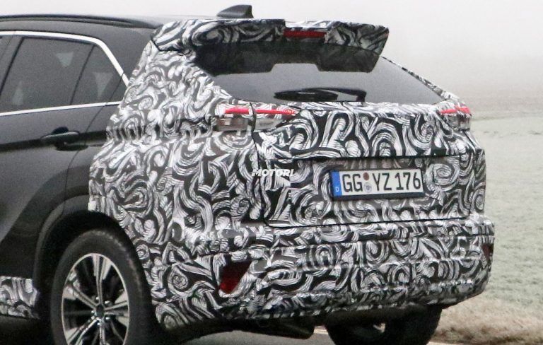 Mitsubishi Eclipse Cross restyling, foto spia