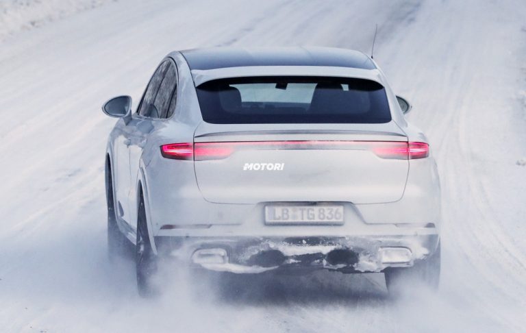 Porsche Cayenne Coupé GT: le foto spia