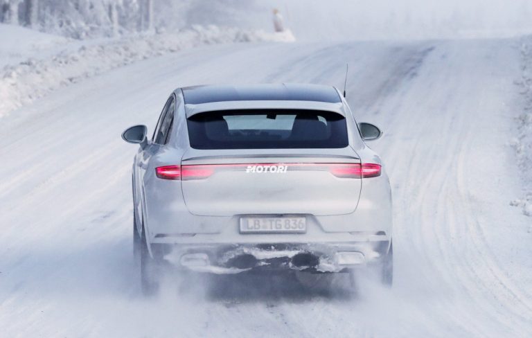 Porsche Cayenne Coupé GT: le foto spia