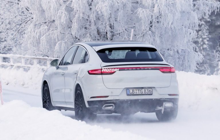 Porsche Cayenne Coupé GT: le foto spia
