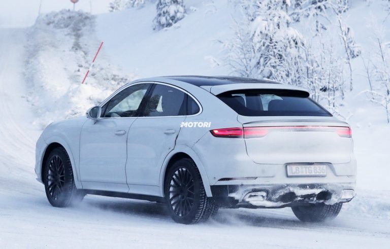 Porsche Cayenne Coupé GT: le foto spia