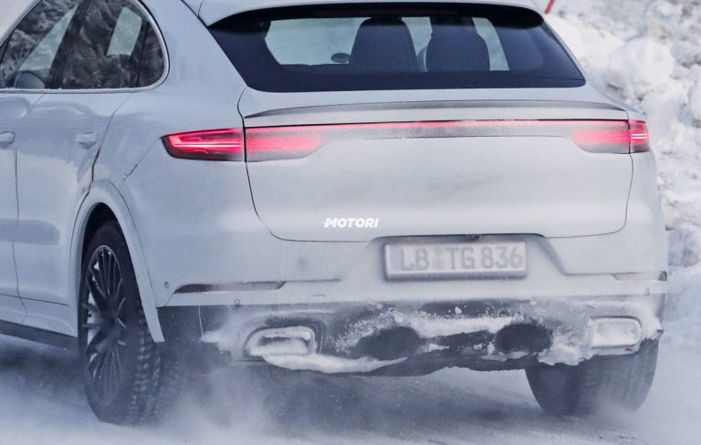 Porsche Cayenne Coupé GT: le foto spia