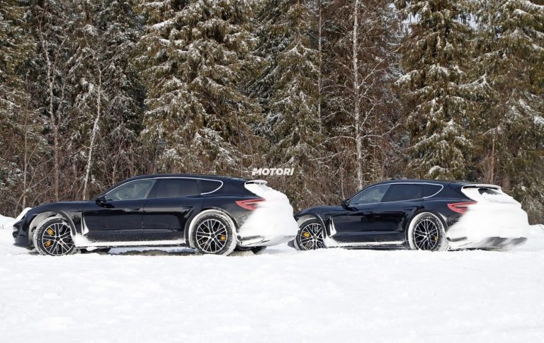 Porsche Taycan Sport Cross Turismo: le foto spia
