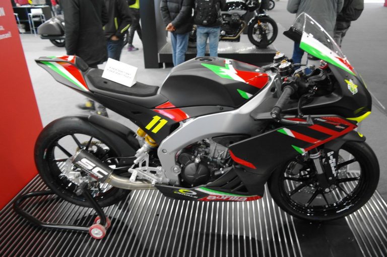 Aprilia a Motor Bike Expo 2020