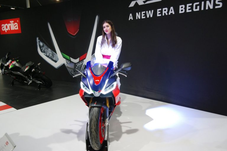 Aprilia a Motor Bike Expo 2020