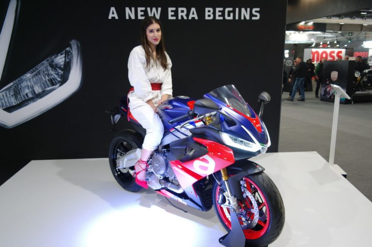 Aprilia a Motor Bike Expo 2020