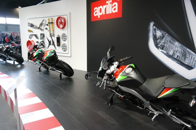 Aprilia a Motor Bike Expo 2020