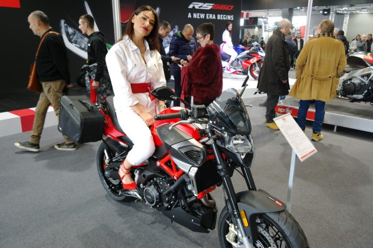 Aprilia a Motor Bike Expo 2020