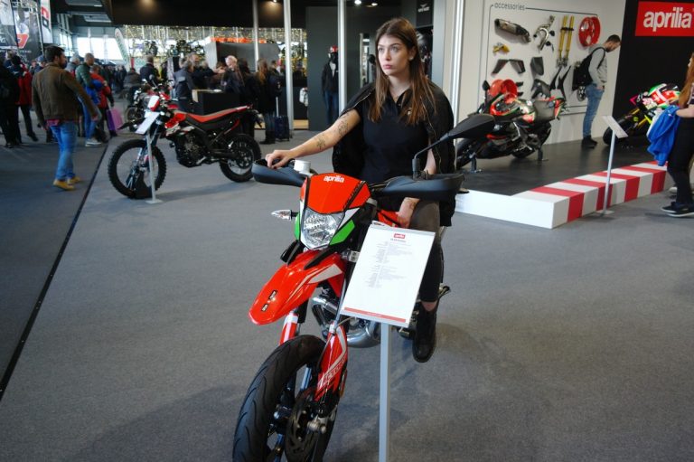 Aprilia a Motor Bike Expo 2020