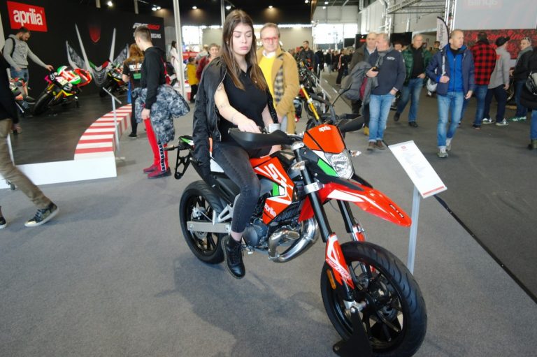 Aprilia a Motor Bike Expo 2020