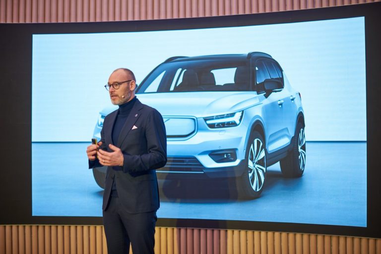 Volvo XC40 Recharge: la presentazione a Milano