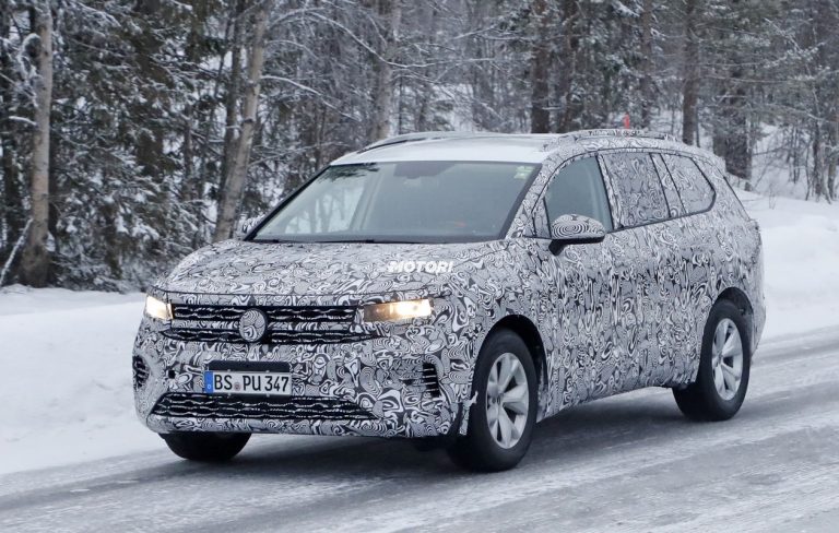 Volkswagen SMV: le foto spia