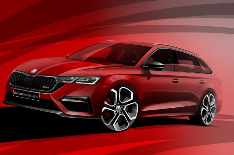 Skoda Octavia RS 2020 iV: primi teaser