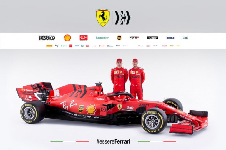 Ferrari SF1000 F1 2020: immagini ufficiali