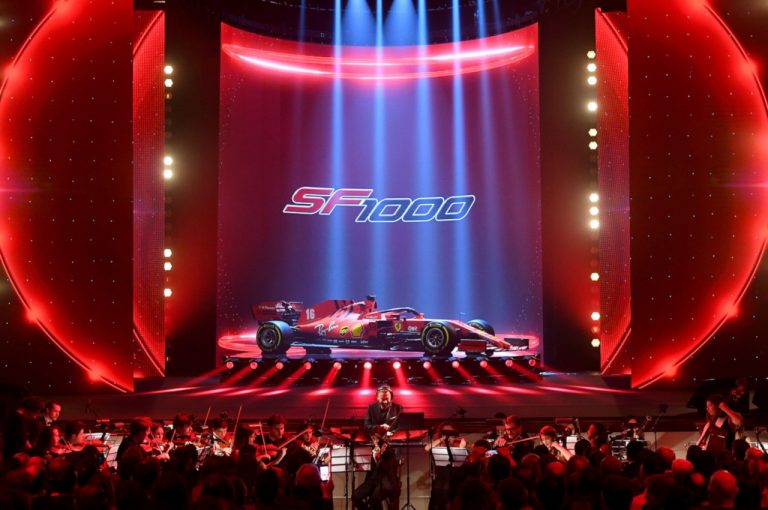 Ferrari SF1000 F1 2020: immagini della presentazione