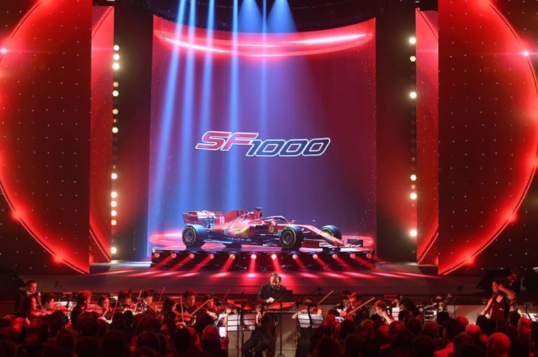 Ferrari SF1000 F1 2020: immagini della presentazione