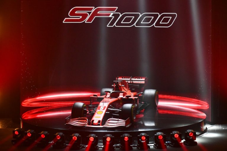Ferrari SF1000 F1 2020: immagini della presentazione