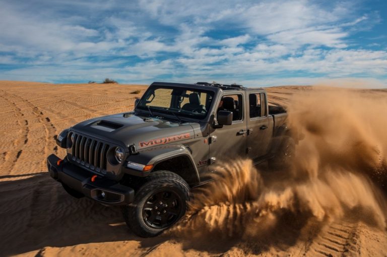Jeep Gladiator Mojave 2020: immagini ufficiali