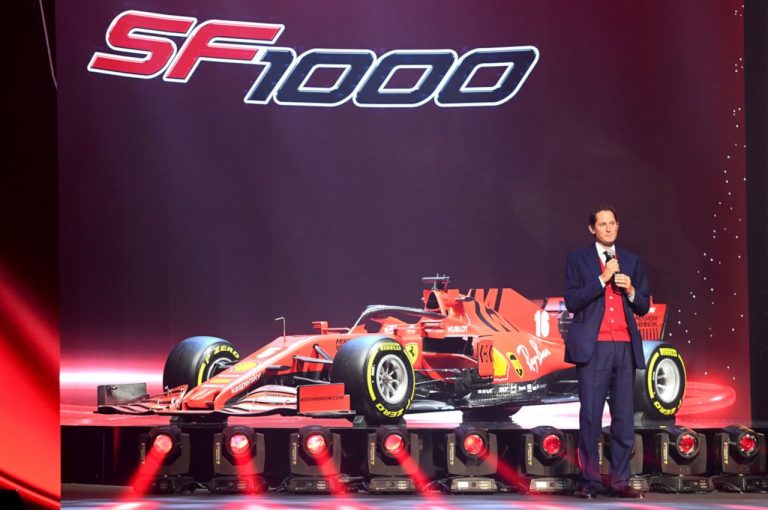 Ferrari SF1000 F1 2020: immagini della presentazione