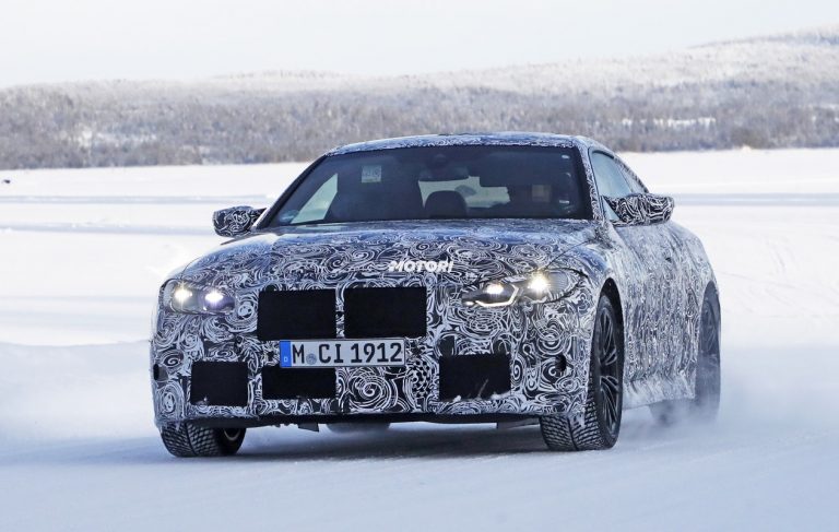 Nuova BMW M4: le foto spia