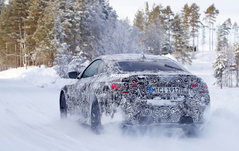Nuova BMW M4: le foto spia