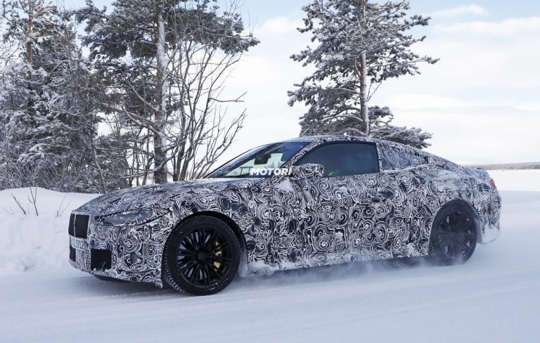 Nuova BMW M4: le foto spia